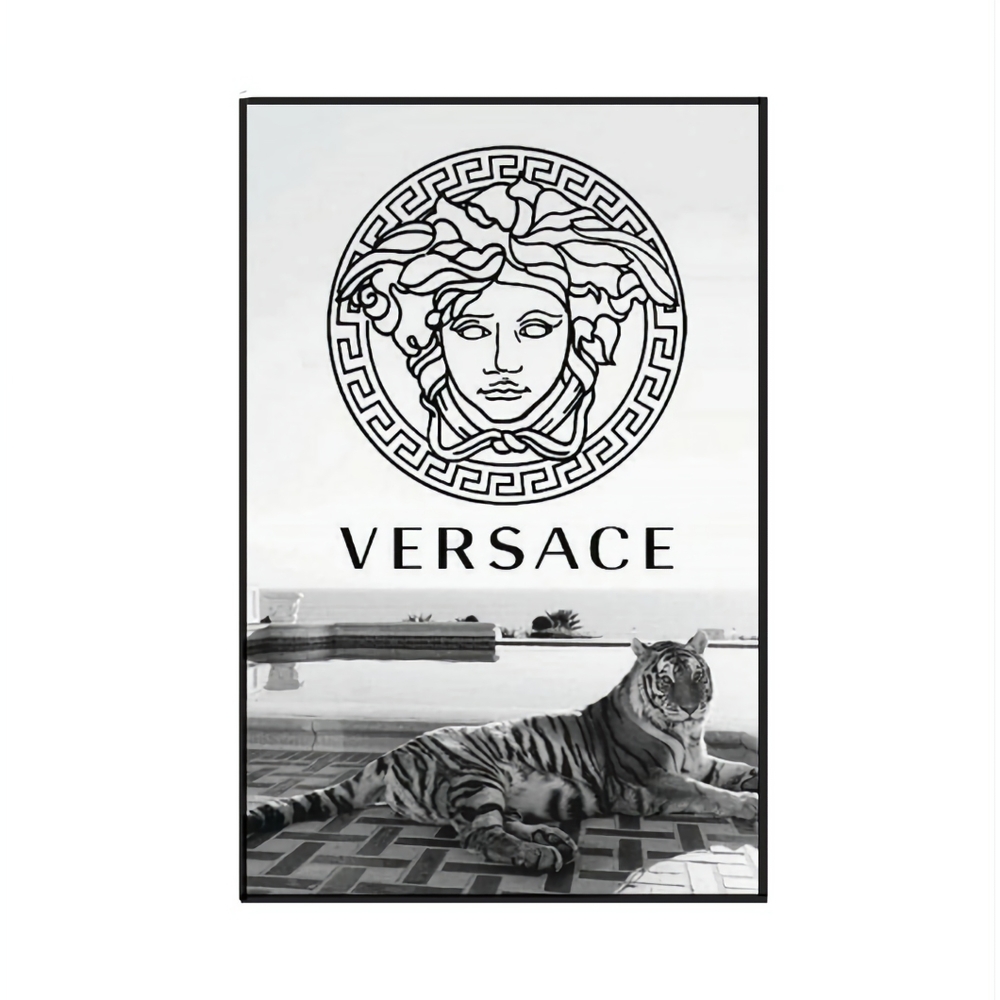 Versace 8 1/2"x11" Framed Wall Art